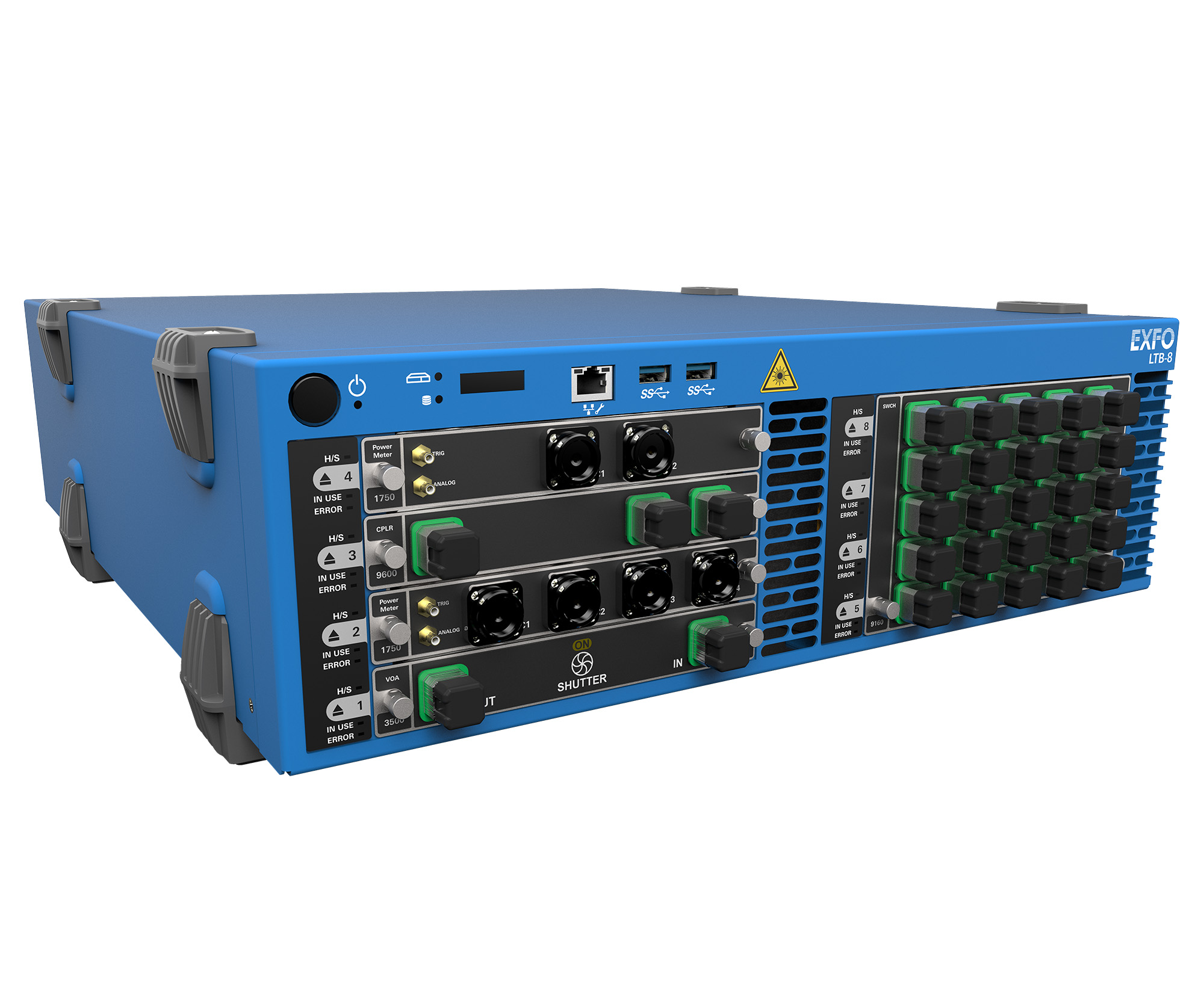 LTB-8 test platform | 3U Rack | Port Density