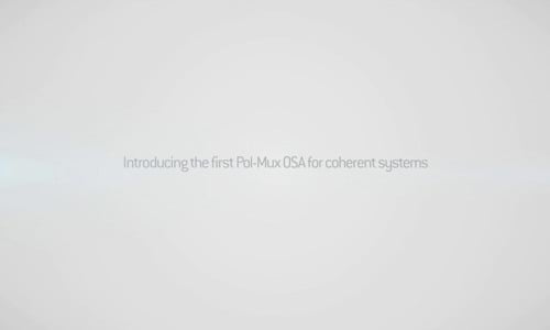 Introducing the new, breakthrough Pol-Mux OSA for coherent systems