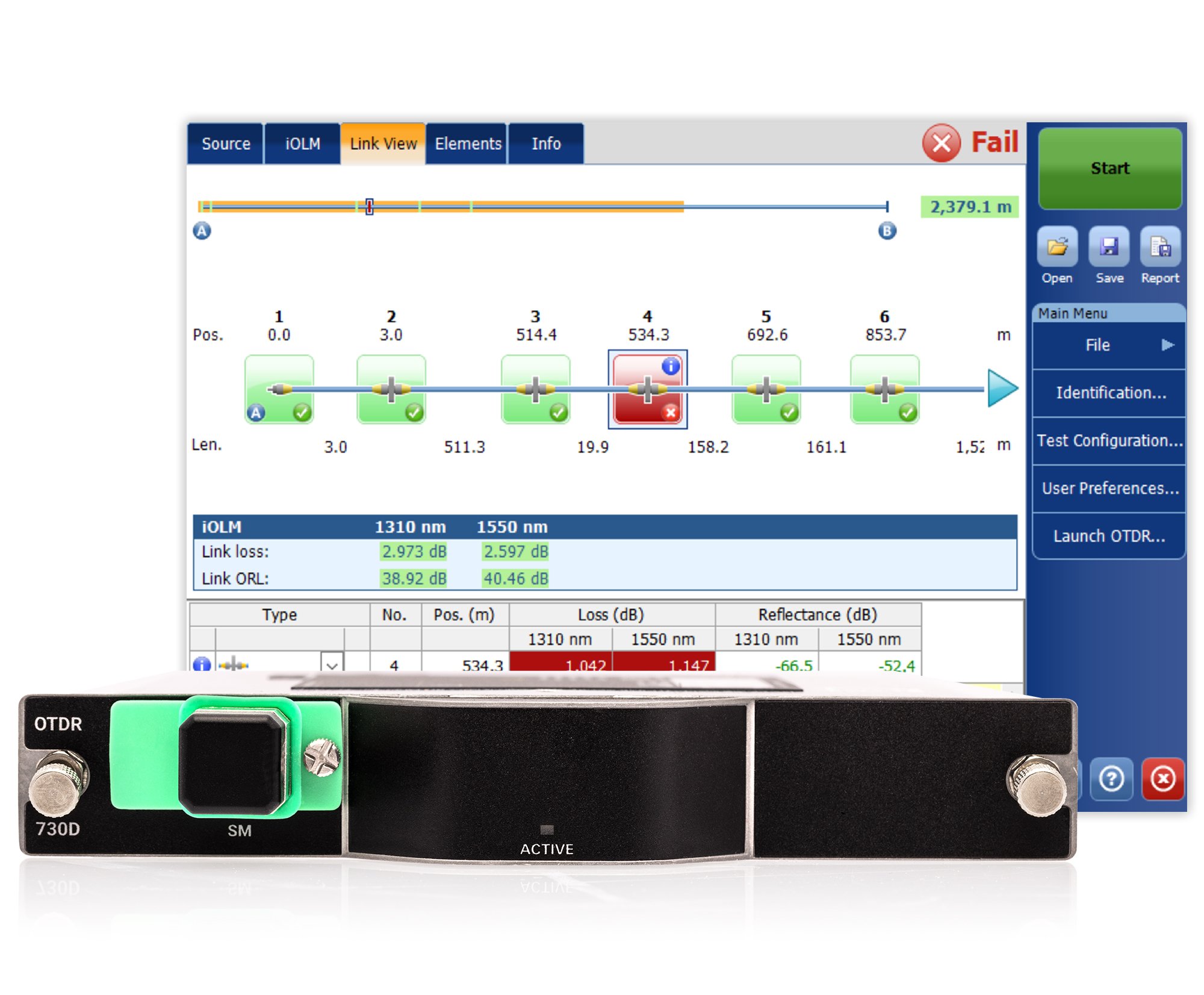 FTBx-730D | PON FTTx | Splitter Characterization | MDU OTDR