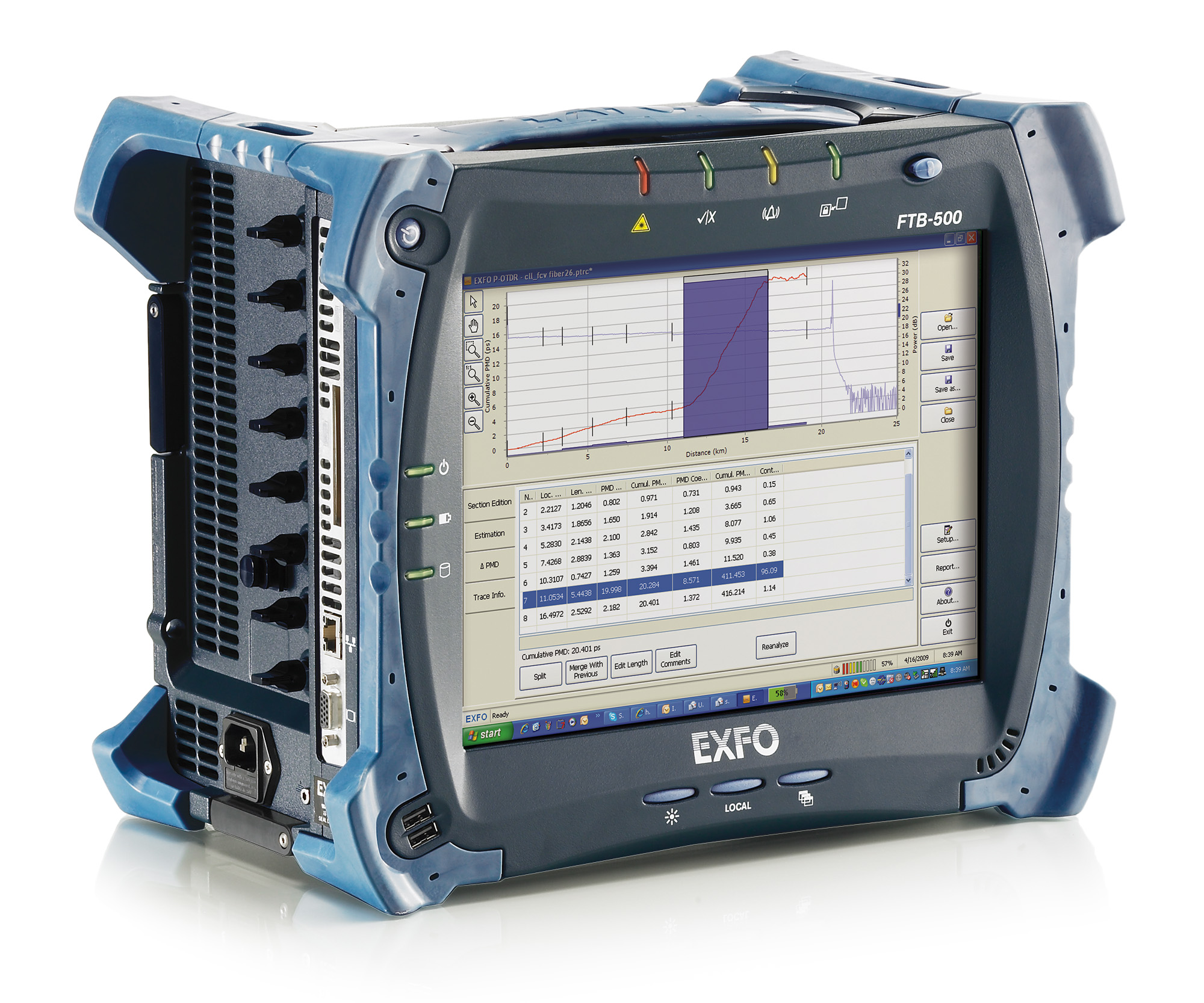 FTB-5600 | PMD Analyzer | High-Speed Transmission | Polarization