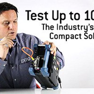 Test Up to 100G. The Industry’s Most Compact Solution